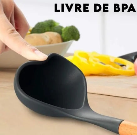 Utensílios de Cozinha Silicone 12 Peças.