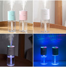 Umidificador de ar portátil com luz de projeção fria 200ml