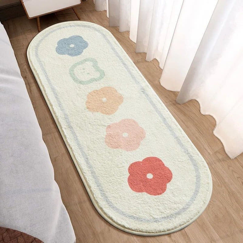 Tapete Para Quarto Passadeira Flowers